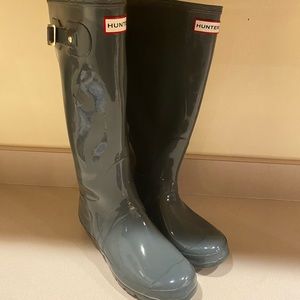 Hunter tall rain boots